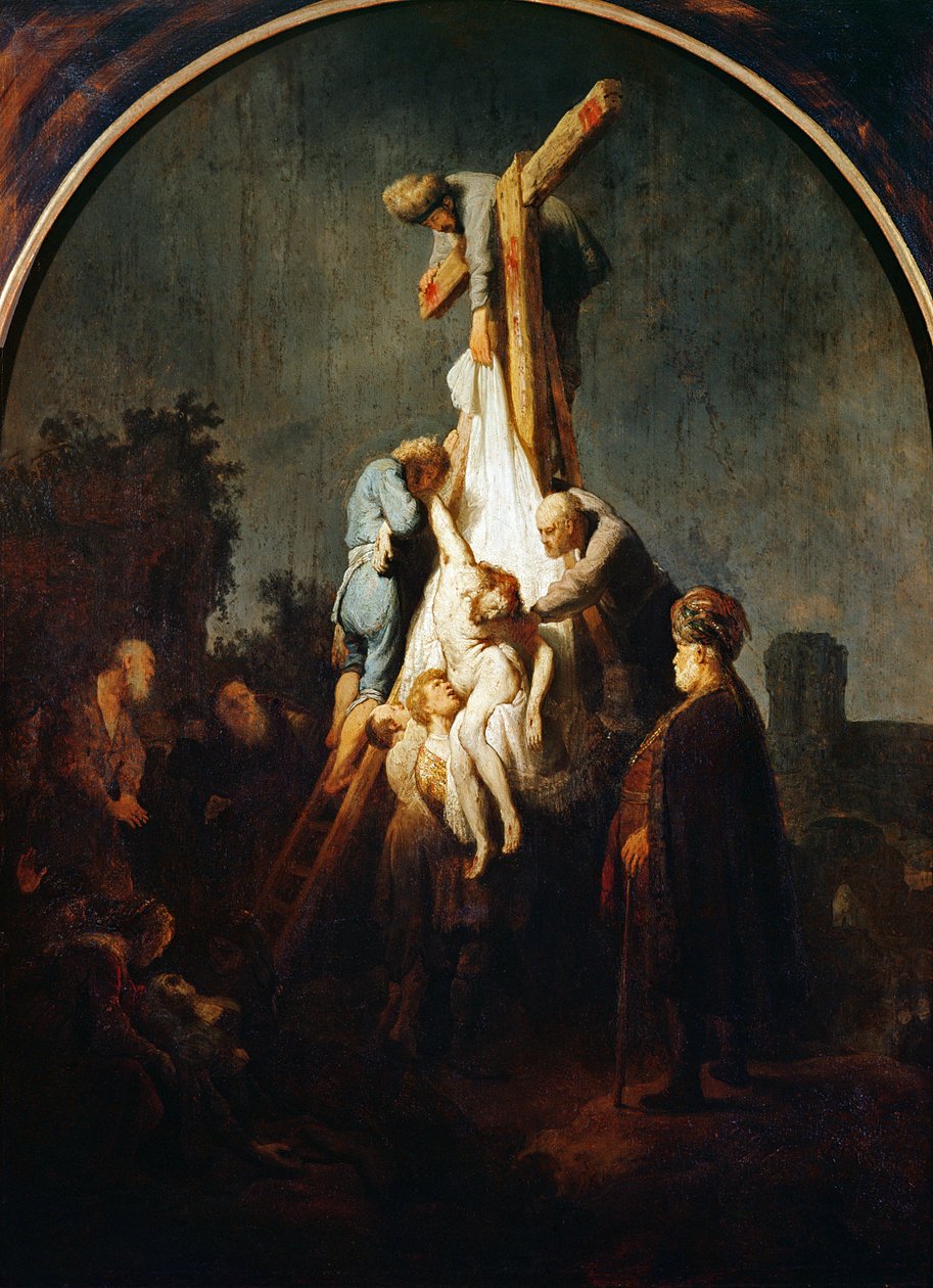 Depositionen, 1632-33 av Rembrandt van Rijn