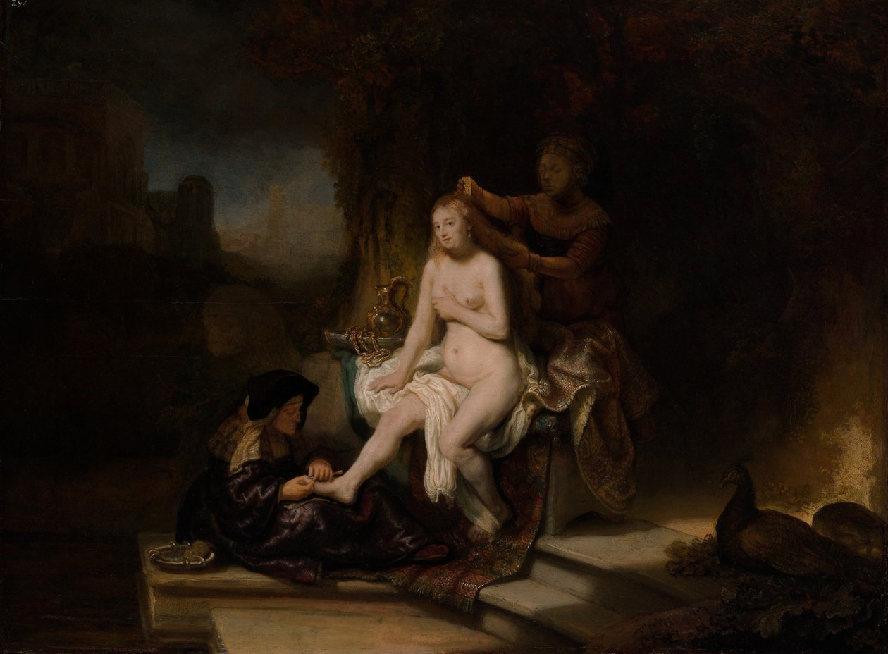 The Toilet of Bathseba av Rembrandt van Rijn