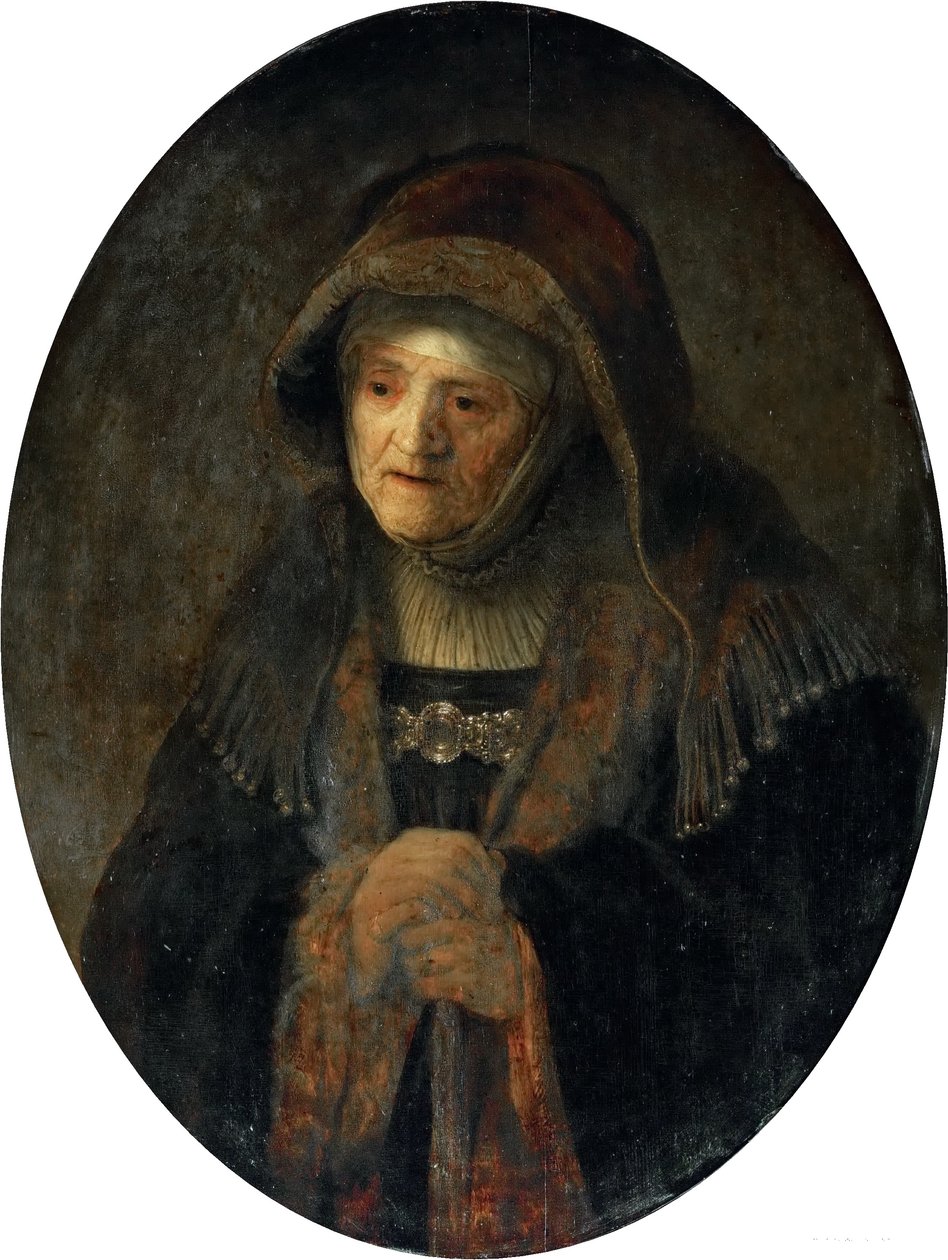 The prophetess Anna av Rembrandt van Rijn