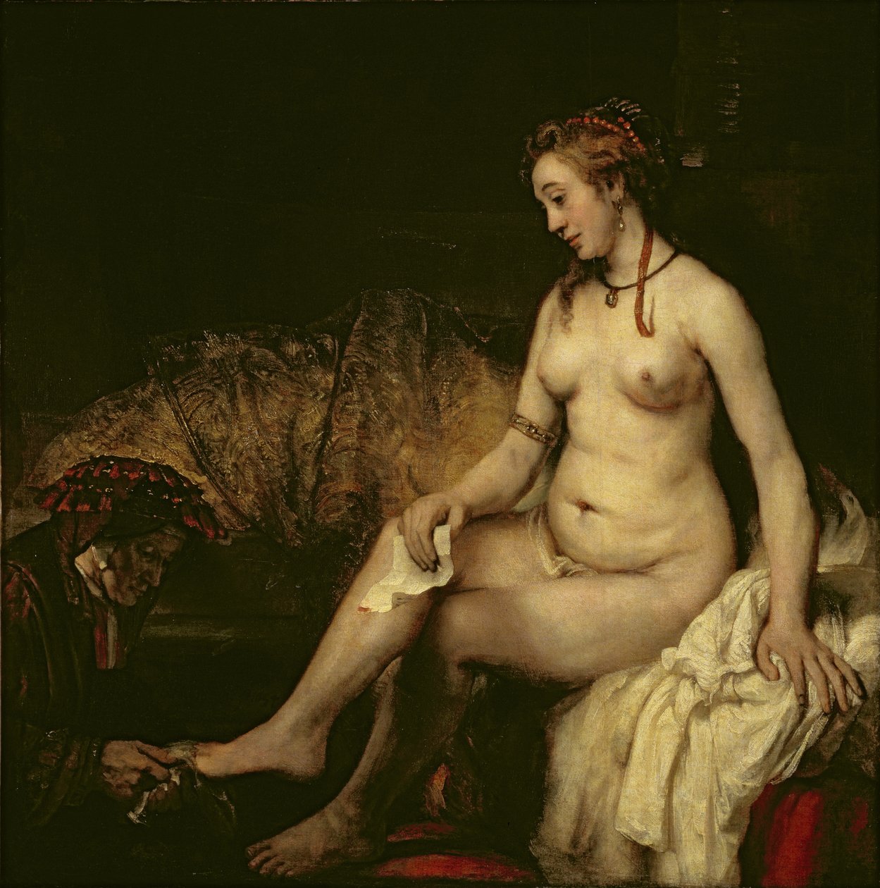 Bathsheba bad av Rembrandt van Rijn