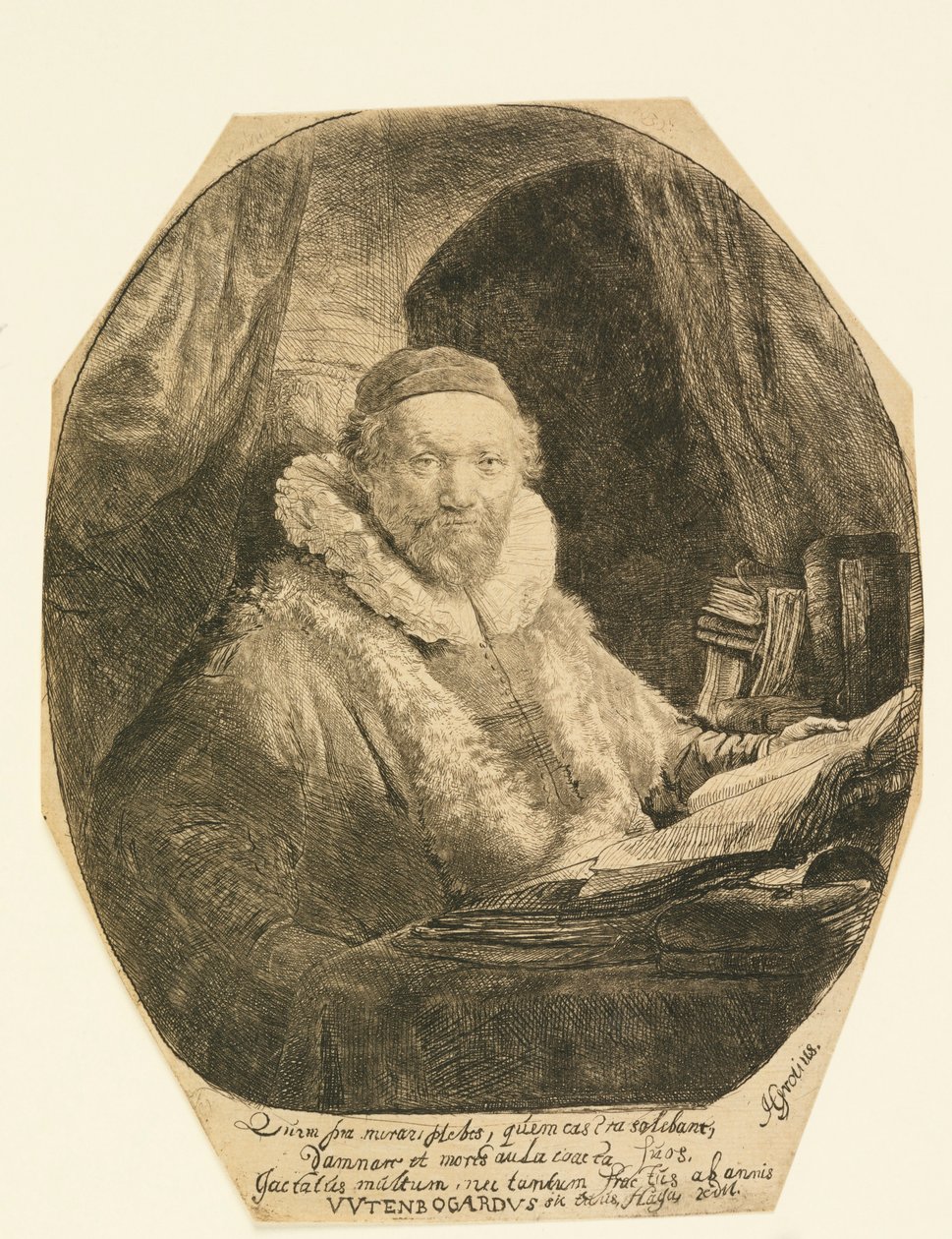 Jan Uytenbogaert, Predikant av Rembrandt van Rijn