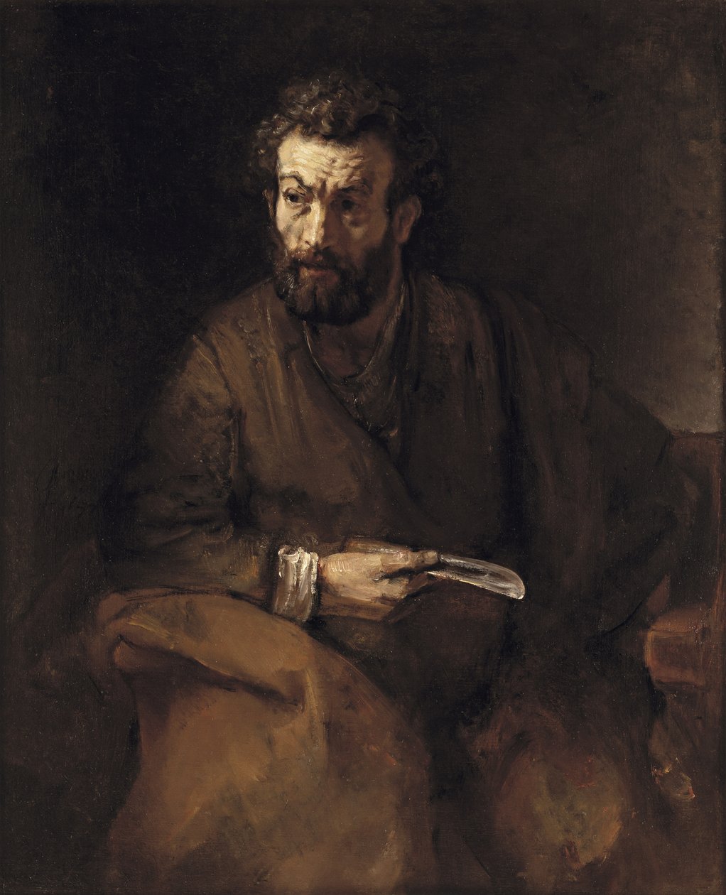 S:t Bartolomeus av Rembrandt van Rijn