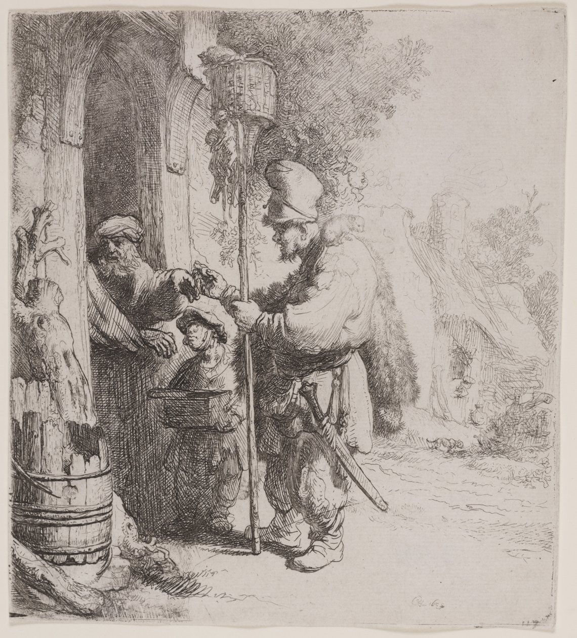 Råttmördaren av Rembrandt van Rijn