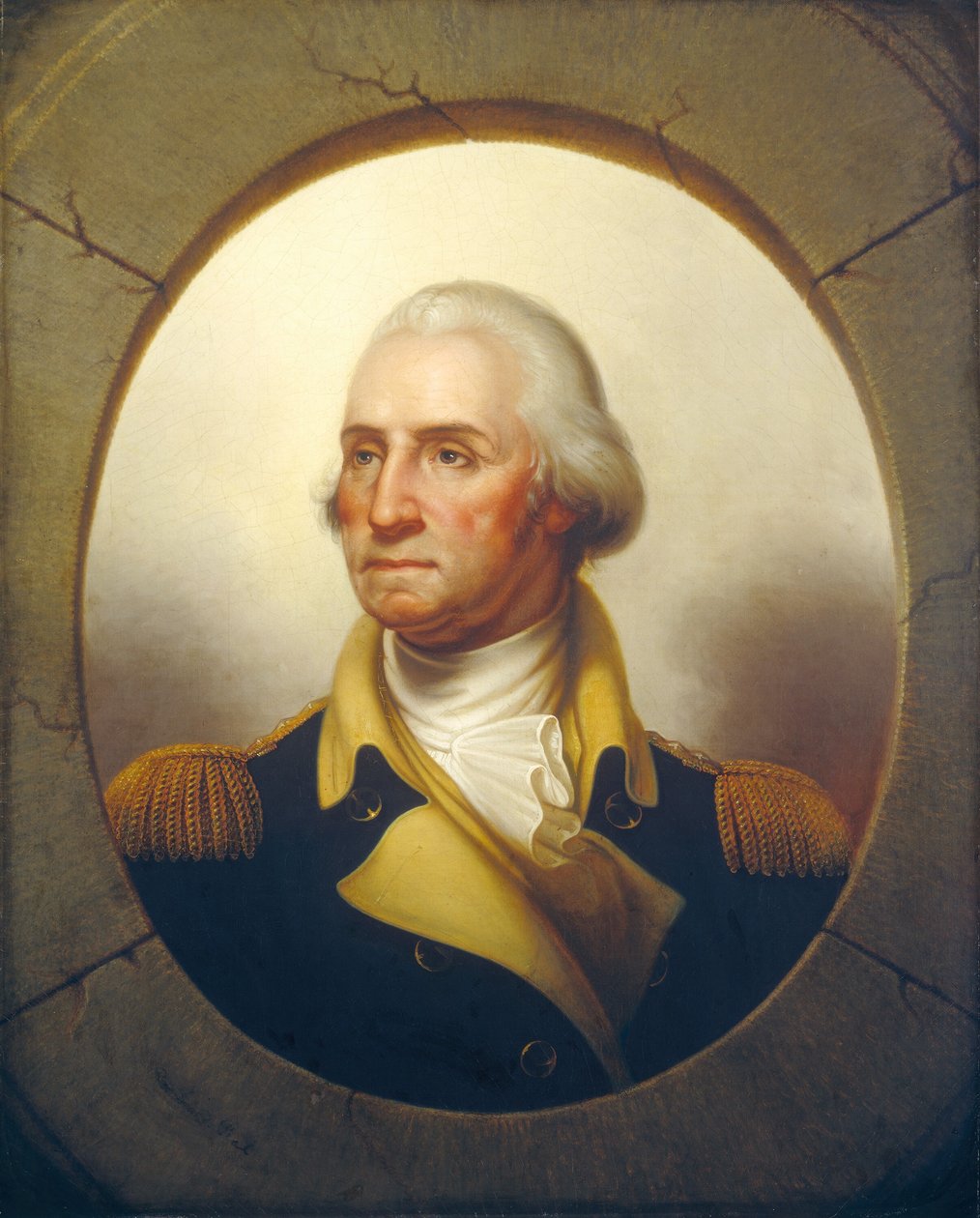 George Washington, ca. 1850. av Rembrandt Peale