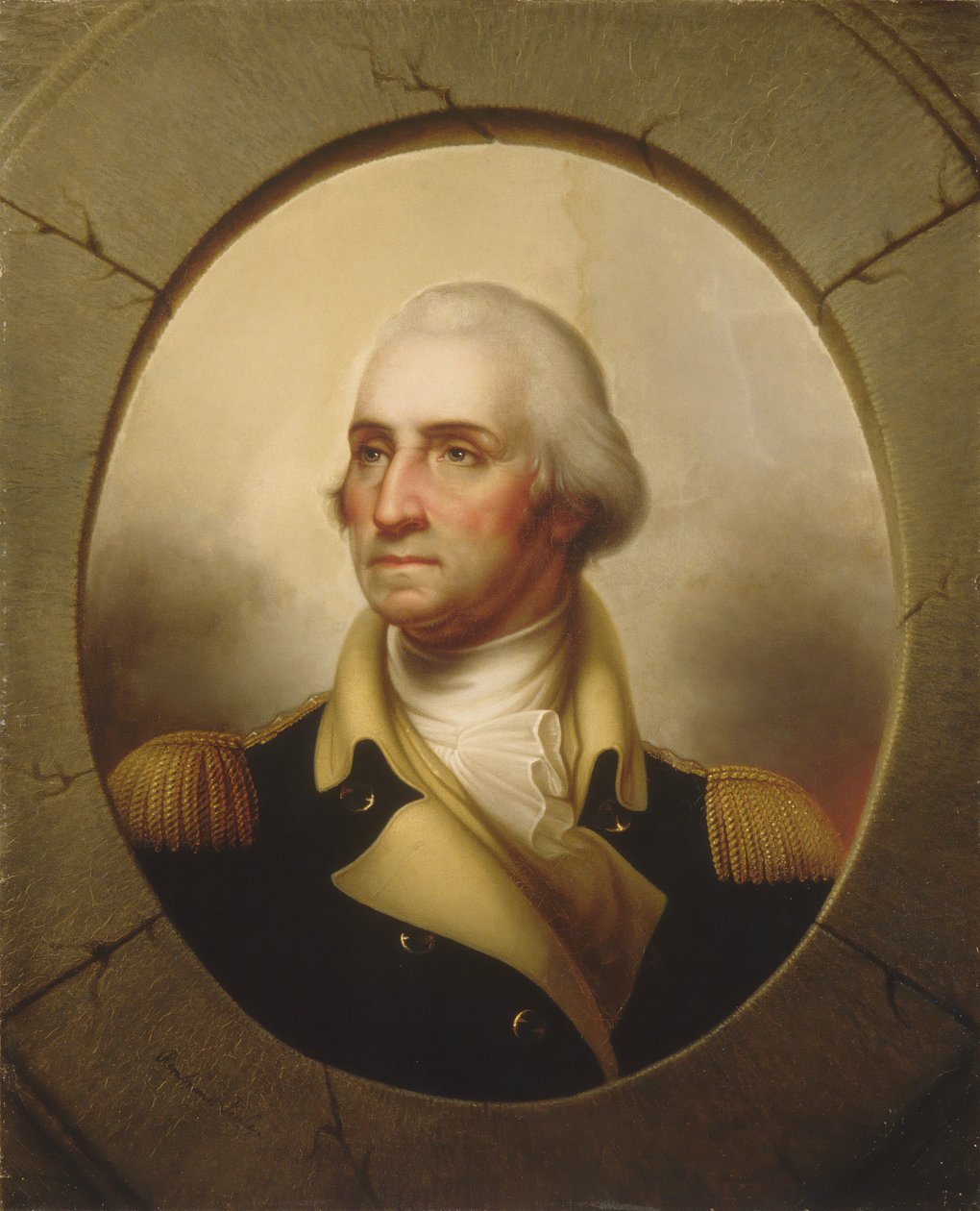 George Washington, ca. 1846. av Rembrandt Peale