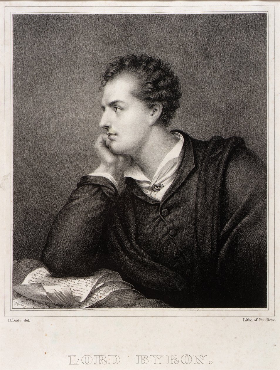 Lord Byron av Rembrandt Peale