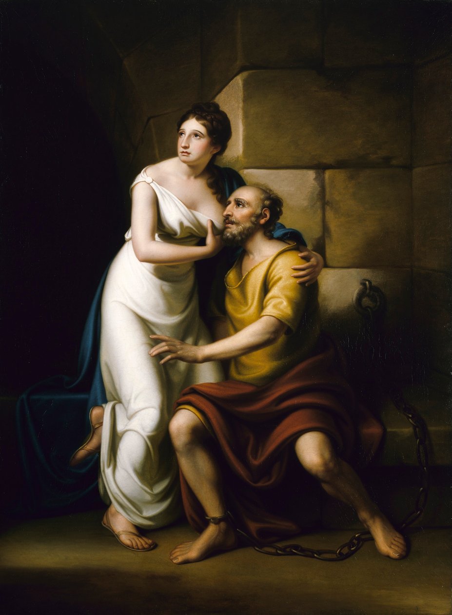 Den romerska dottern av Rembrandt Peale