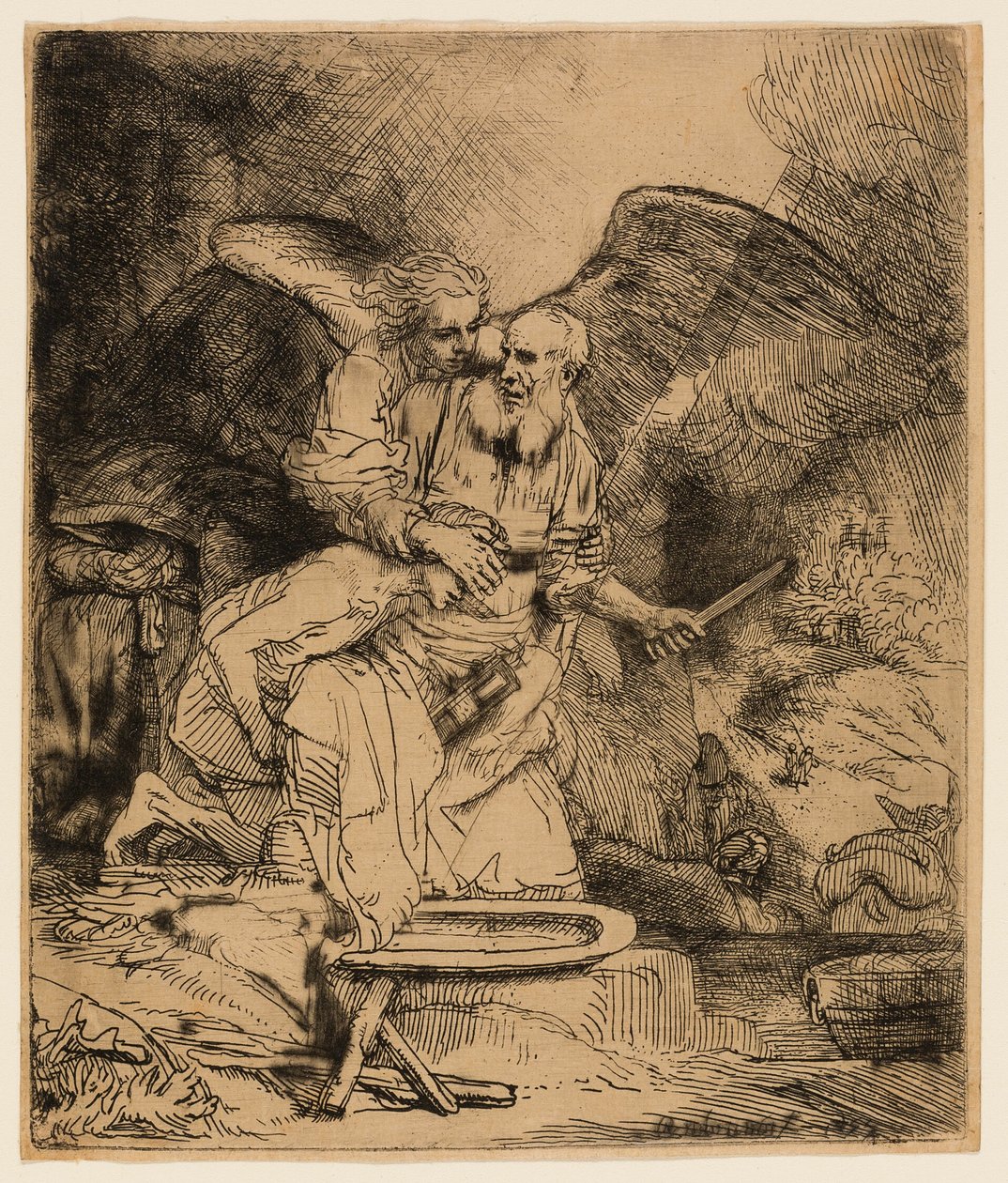 Abrahams uppoffring av Rembrandt van Rijn