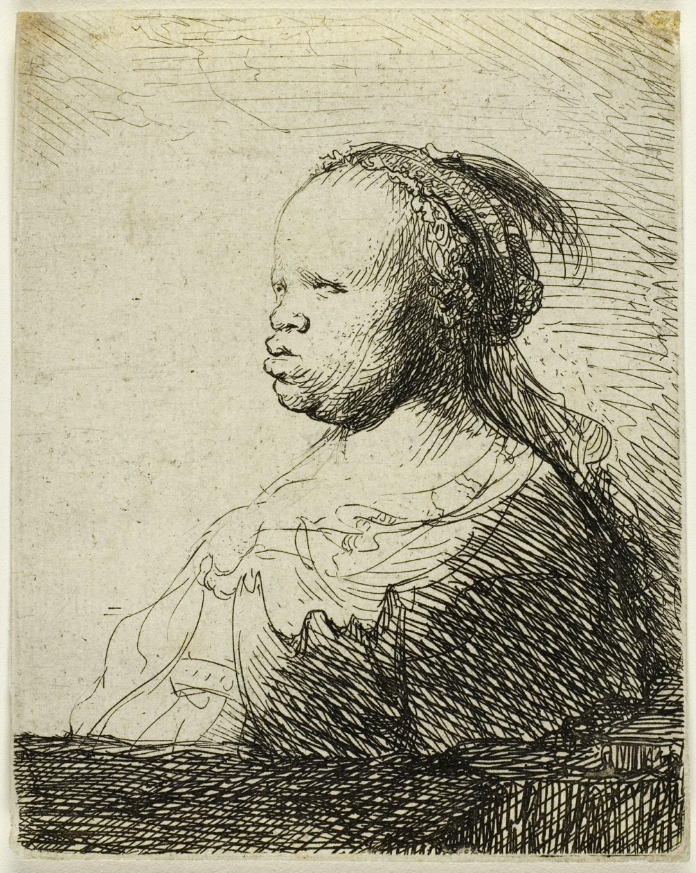 En afrikansk kvinna av Rembrandt van Rijn