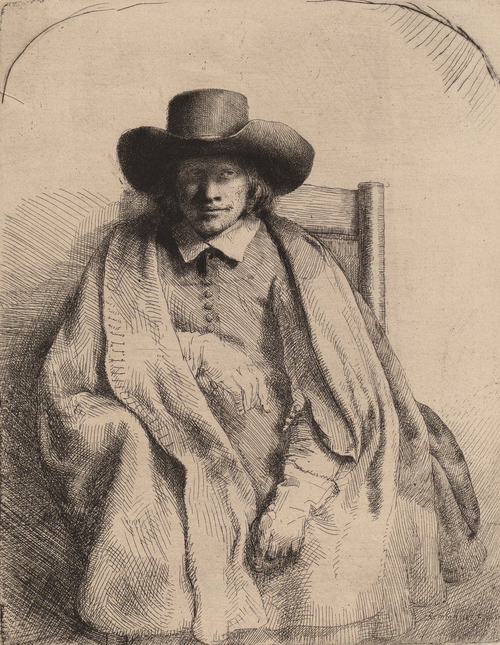 Clement de Jonghe, 1651. av Rembrandt van Rijn
