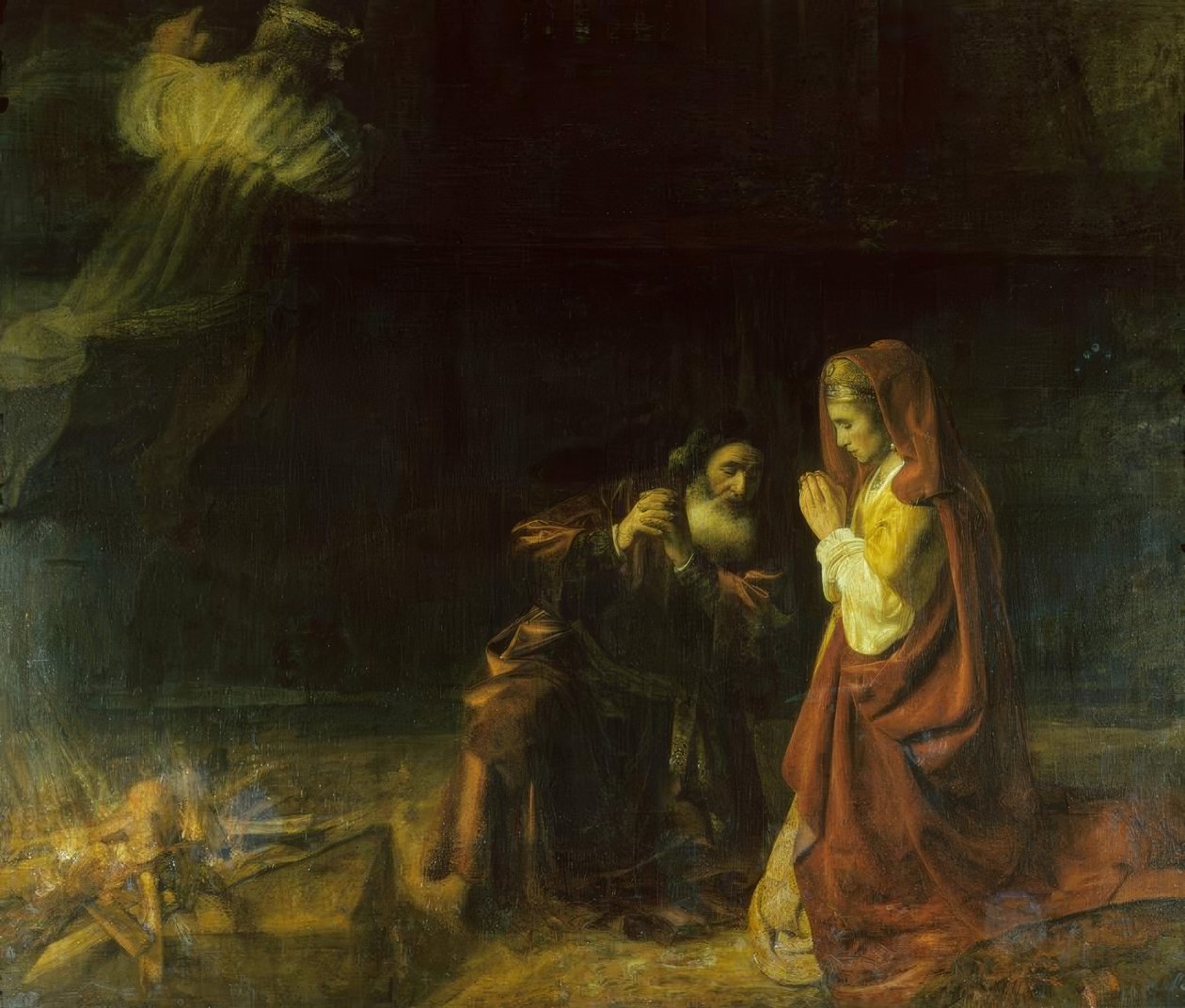Manoas offer av Rembrandt van Rijn