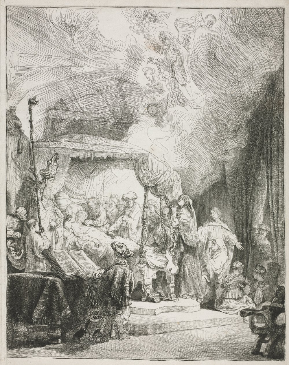 Jungfruns död av Rembrandt van Rijn