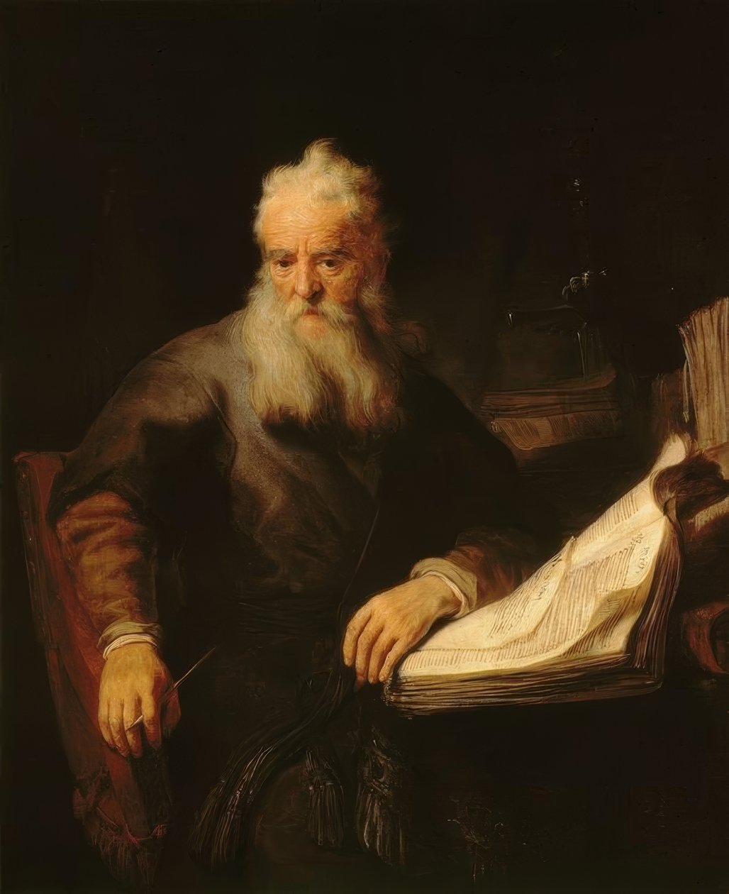 Aposteln Paulus av Rembrandt van Rijn