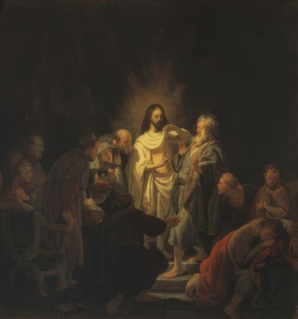 Den otrogne Thomas av Rembrandt van Rijn