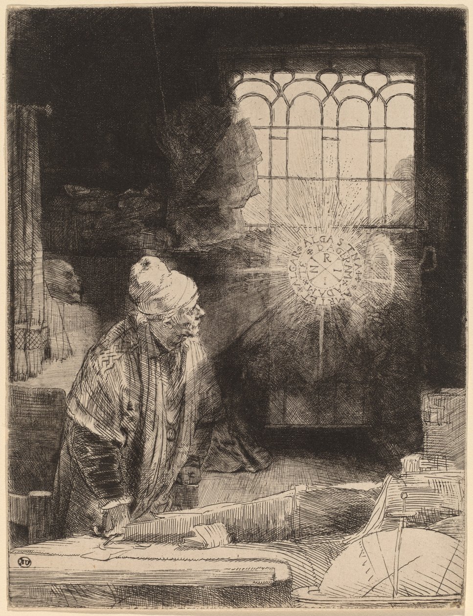 Faust av Rembrandt van Rijn