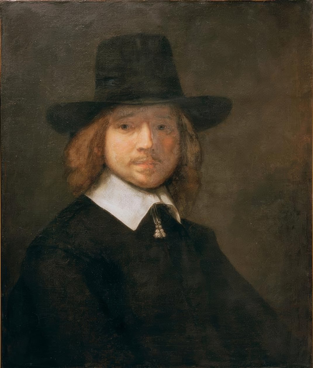 Porträtt av en gentleman av Rembrandt van Rijn