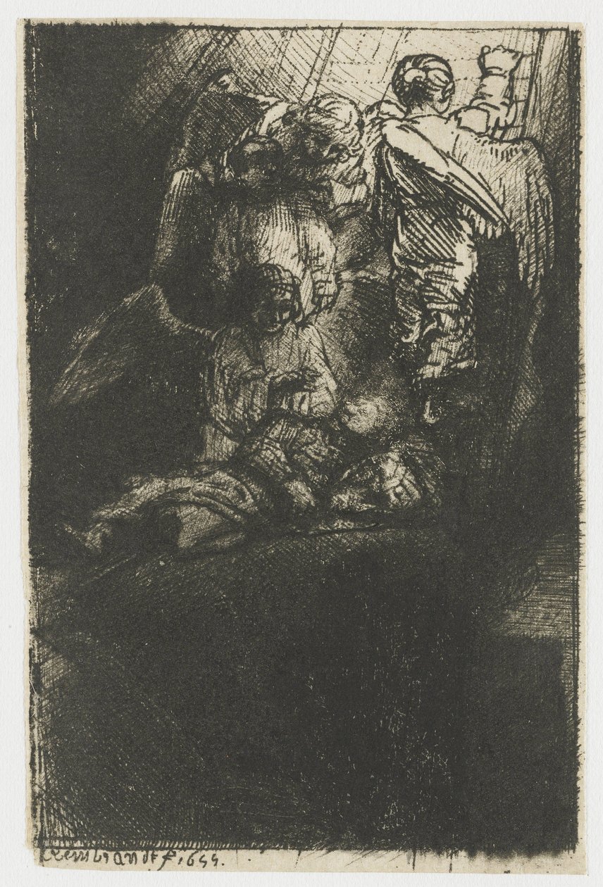 Jakobs stege av Rembrandt van Rijn