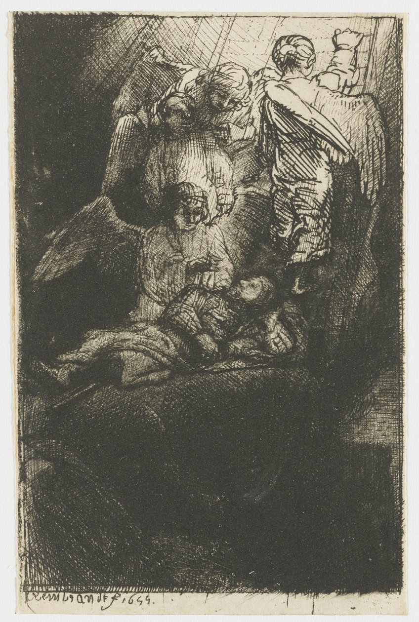Jakobs stege av Rembrandt van Rijn