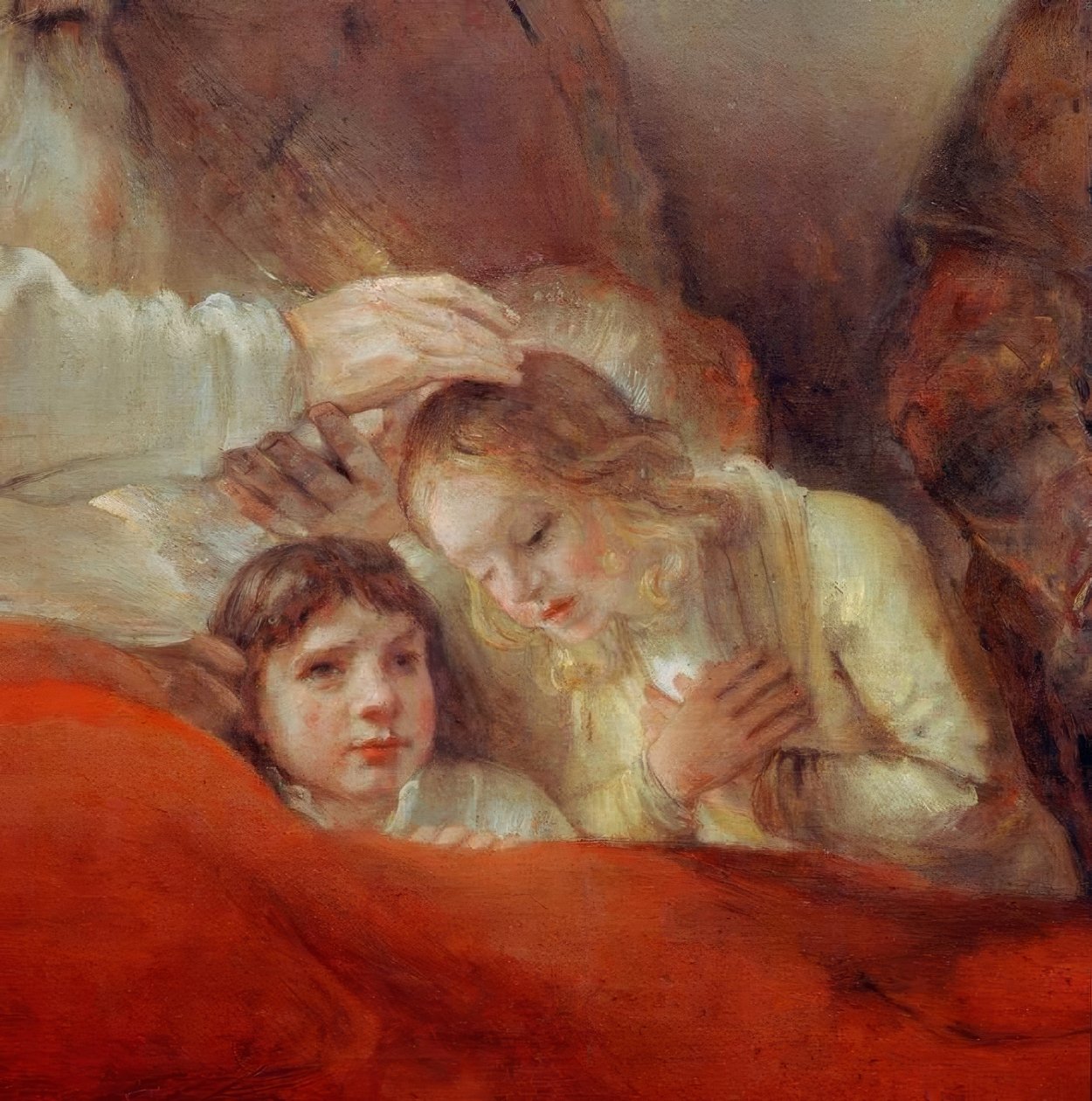 Jakobs välsignelse av Rembrandt van Rijn