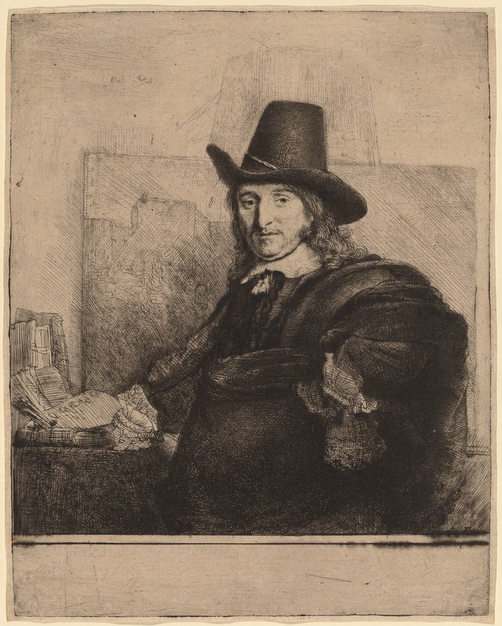 Jan Asselijn av Rembrandt van Rijn