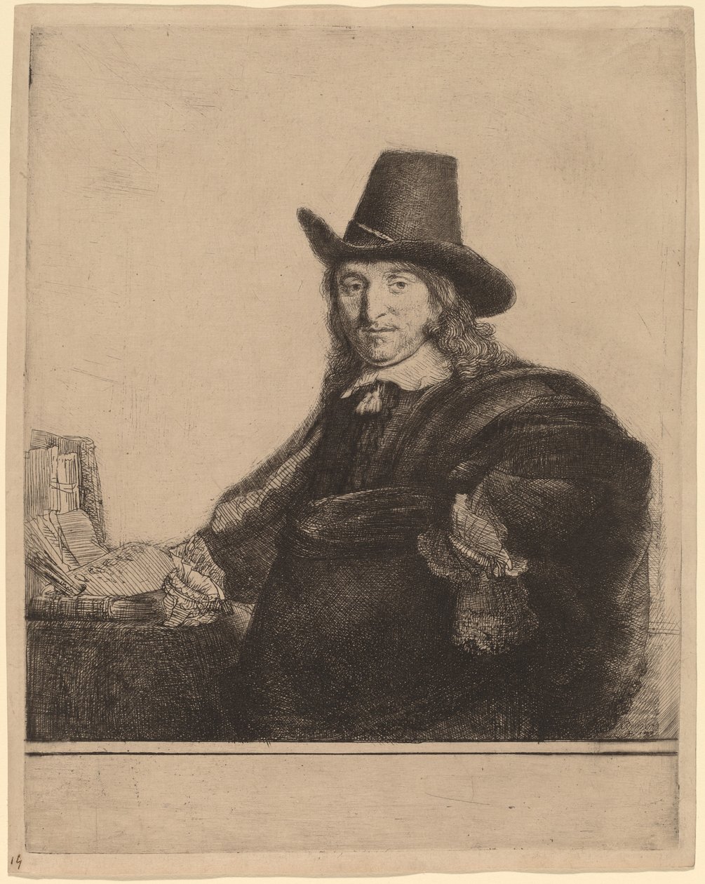 Jan Asselijn av Rembrandt van Rijn