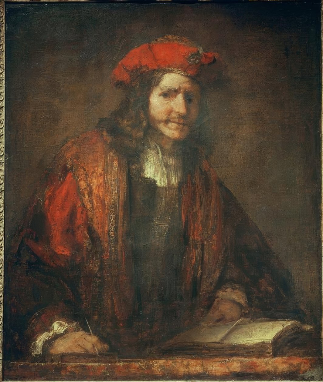 Porträtt av en magistrat av Rembrandt van Rijn