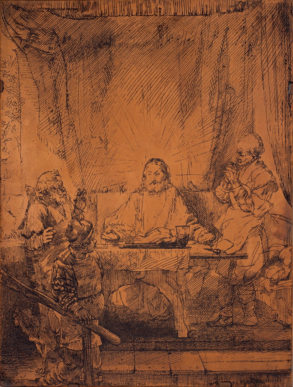 Kvällsmat på Emmaus av Rembrandt van Rijn