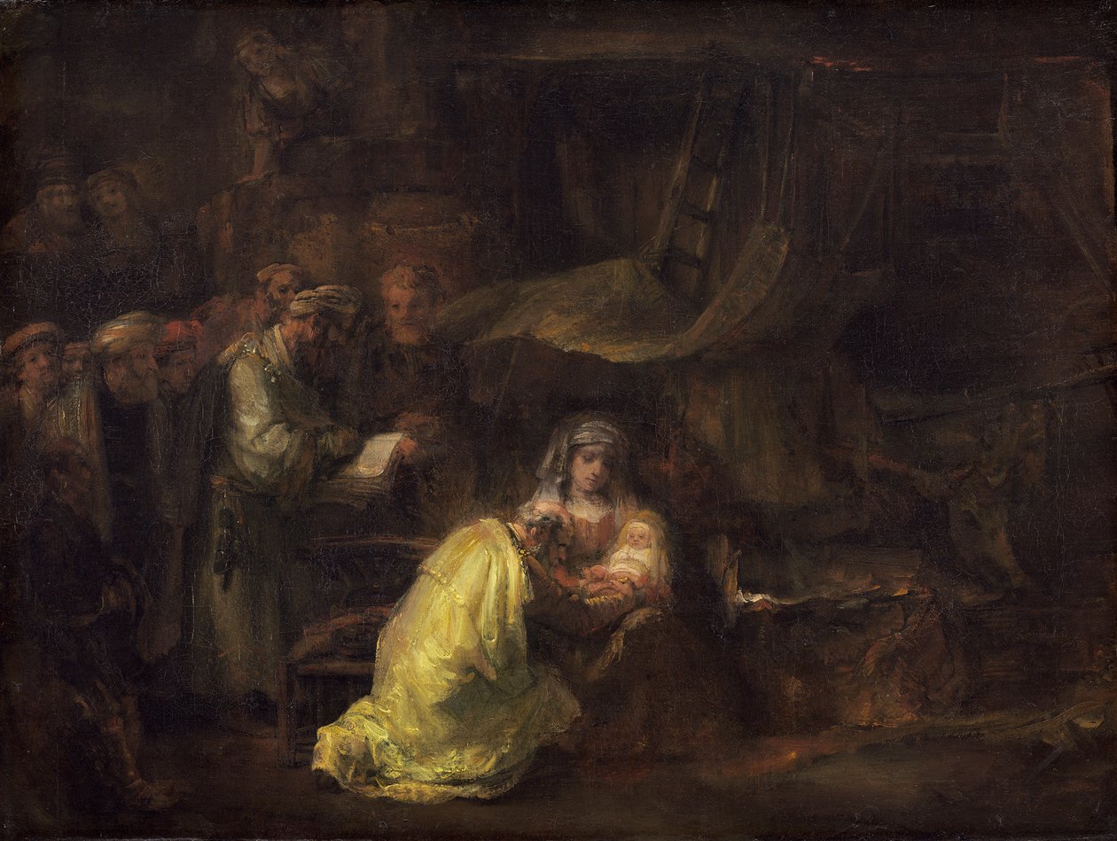 Omskärelsen, 1661 av Rembrandt van Rijn