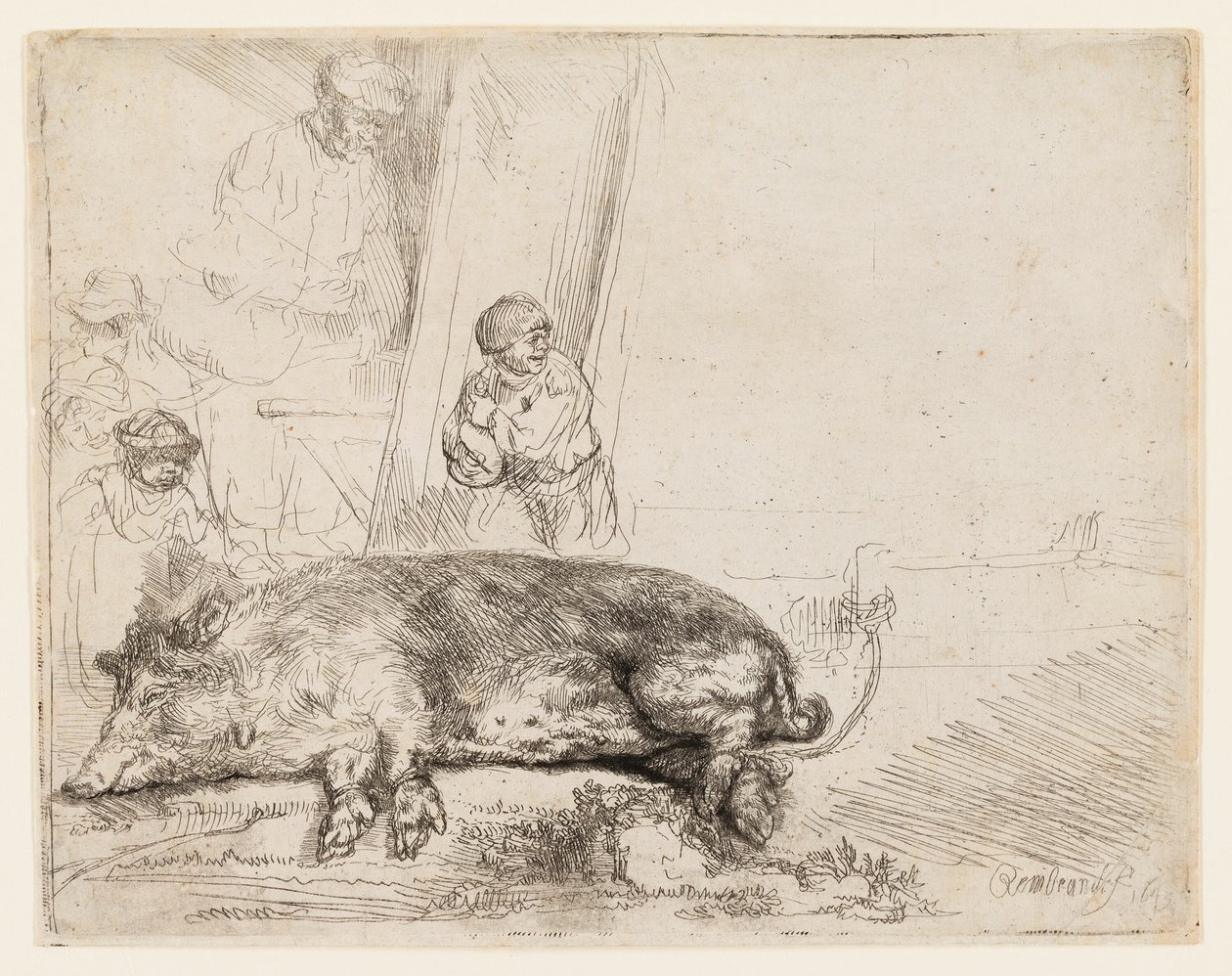The Hog av Rembrandt van Rijn