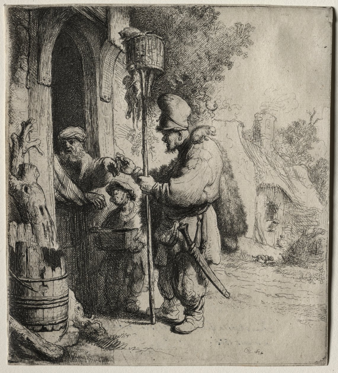 Råttfångaren av Rembrandt van Rijn