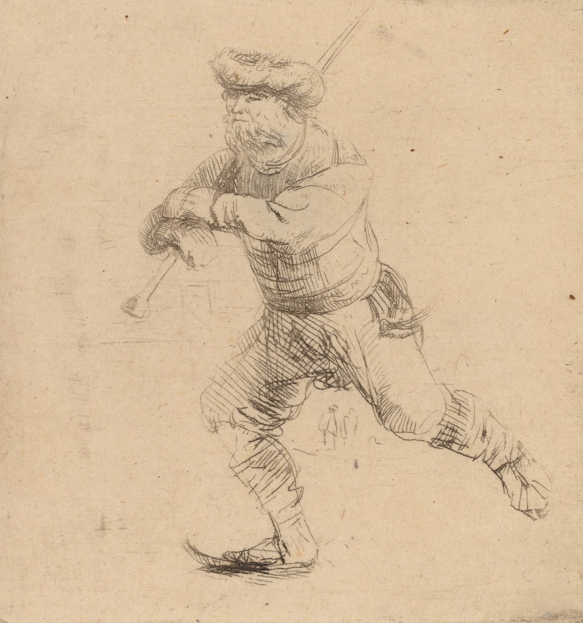 Åkaren, ca. 1639. av Rembrandt van Rijn