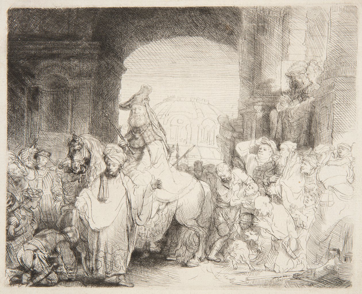 Mordokais triumf av Rembrandt van Rijn
