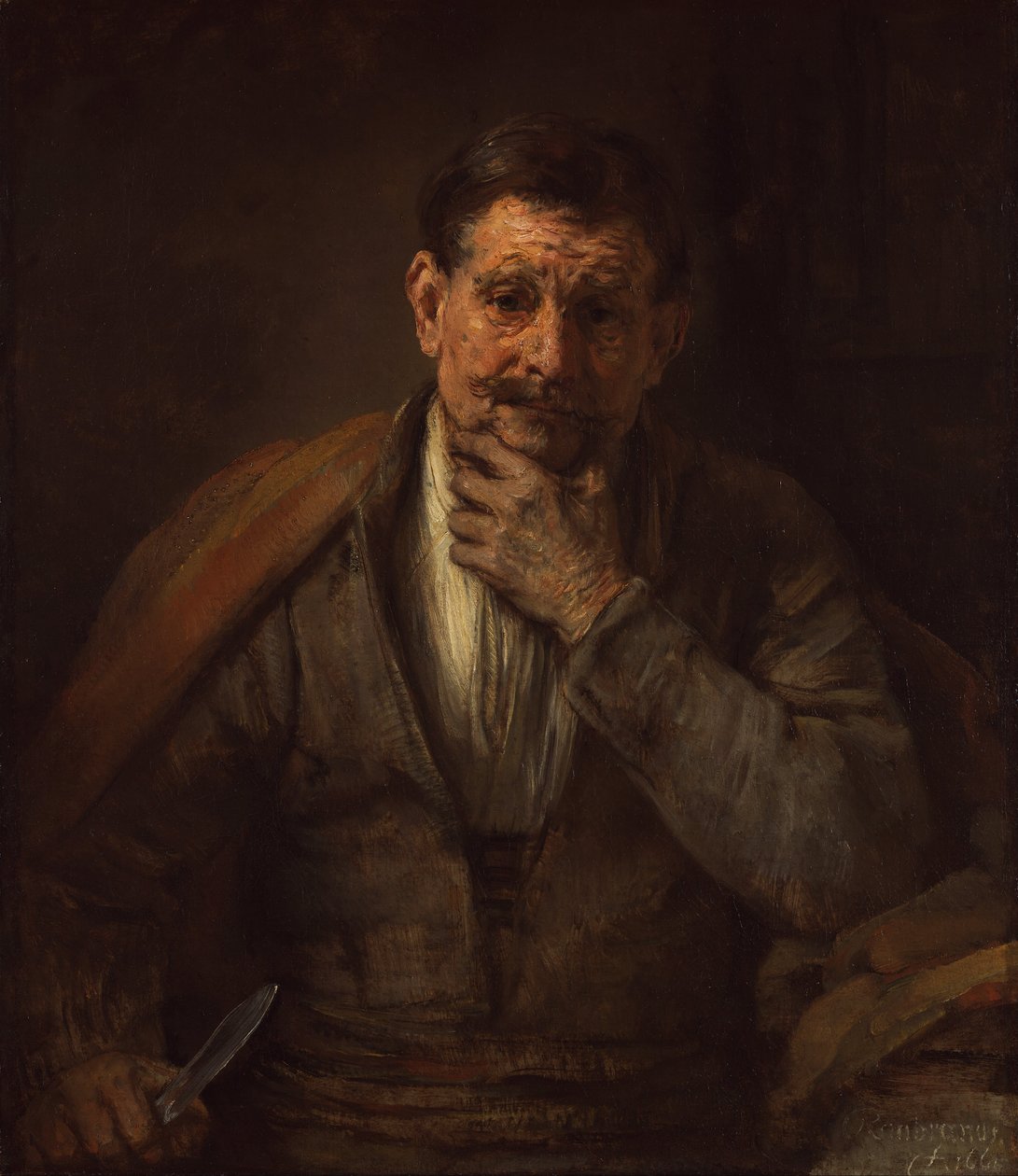 St. Bartholomew av Rembrandt van Rijn