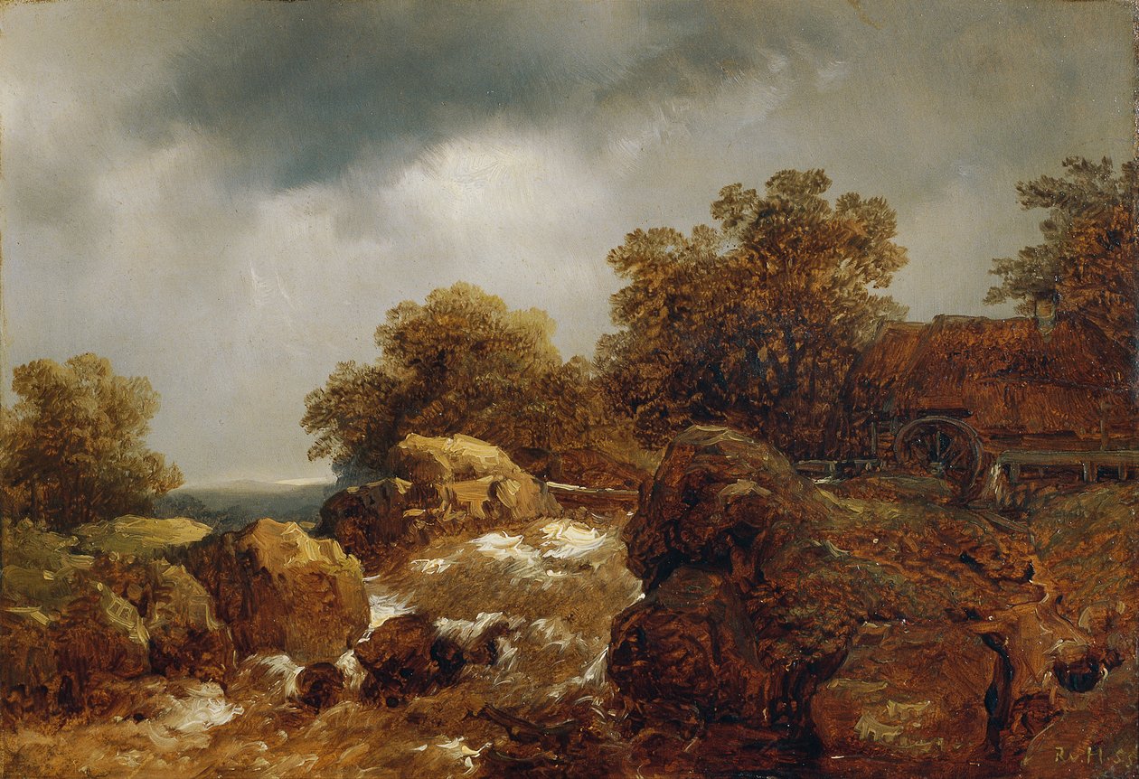 stenigt landskap av Remigius Adrianus van Haanen