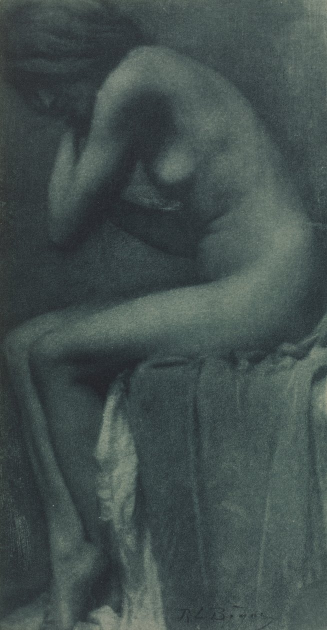 Kameraarbete: Studie [naken], 1906. av René Le Bègue