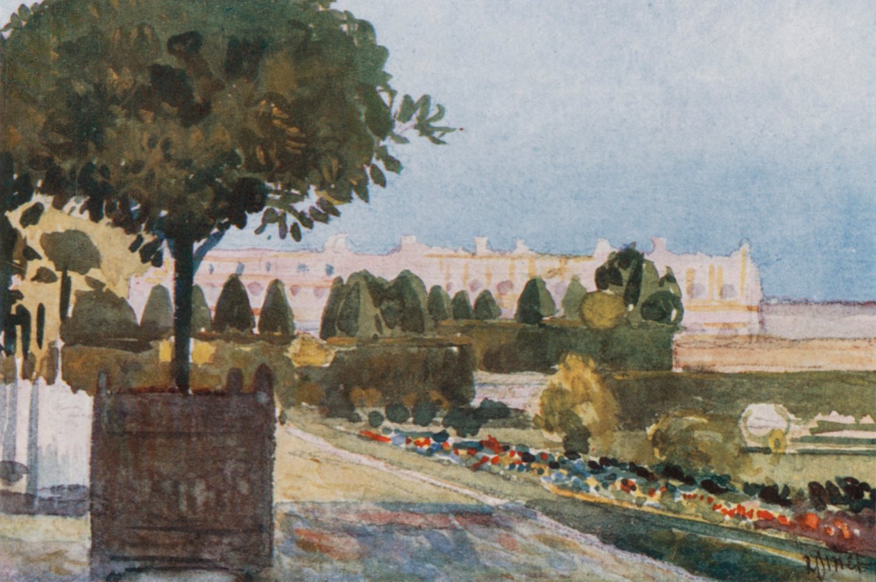 Parterre av Latona, Versailles av Rene Binet