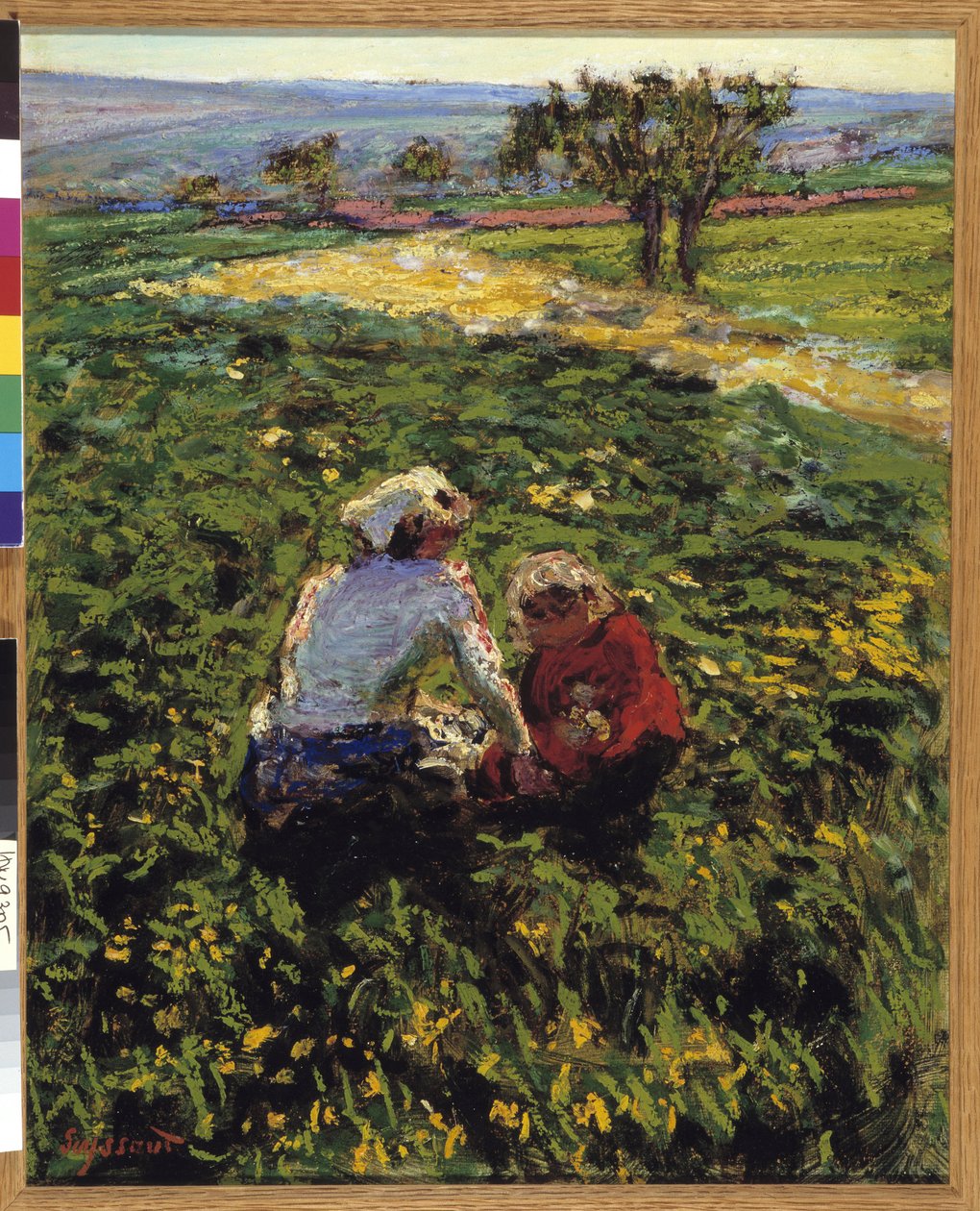 I alfalfa (målning) av Rene Auguste Seyssaud