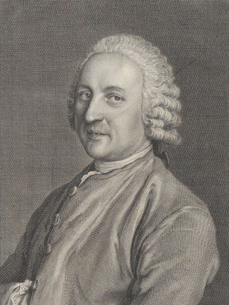 Porträtt av Théodore Tronchin, 1782. av Rene Gaillard