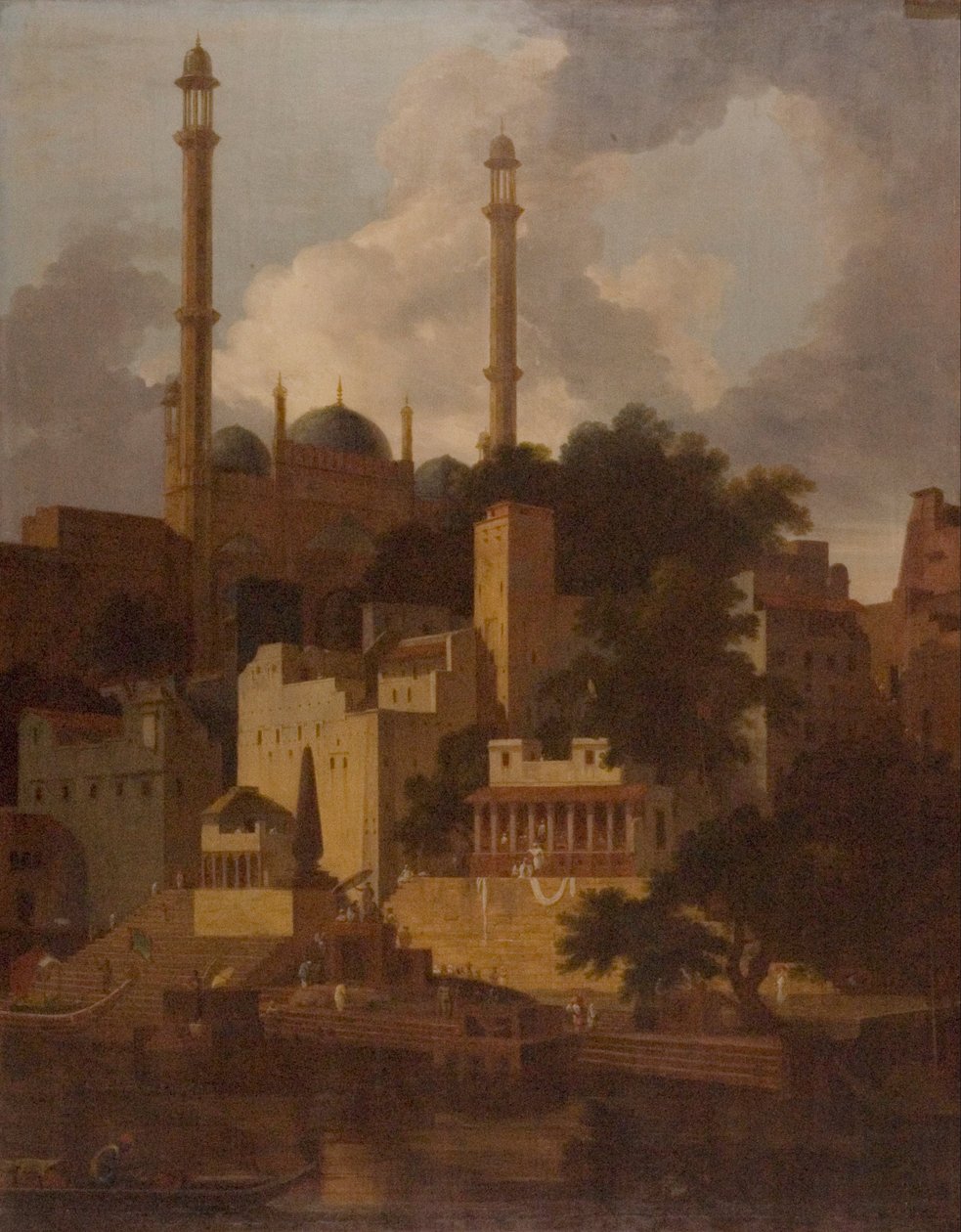 Aurangzebs moské av Rev. Edward Thomas Daniell