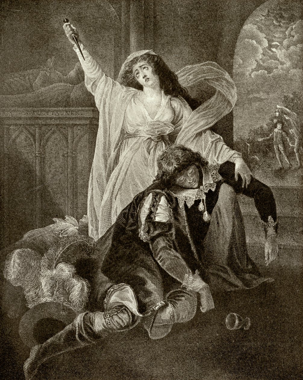 William SHAKESPEARE - scen av Rev. Matthew William Peters
