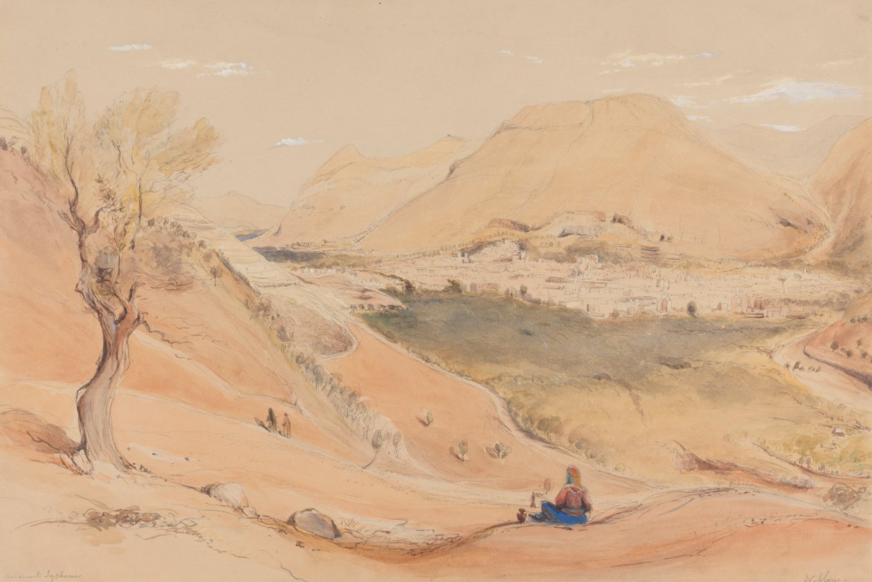 Nablous [Nablus], Jordanien av Rev. Edward Thomas Daniell