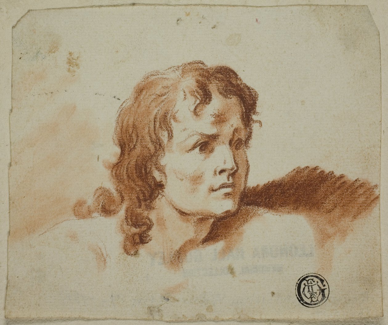 Byst av en yngling av Rev. Matthew William Peters