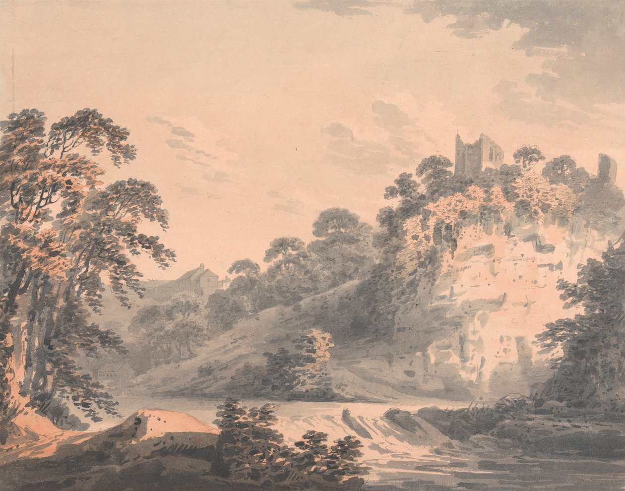 Knaresborough Castle, Yorkshire av Rev. William Gilpin