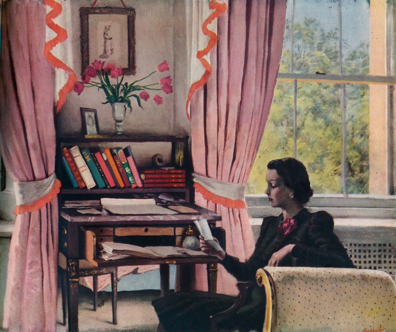 Brevet, 1900-talet av Rex Whistler