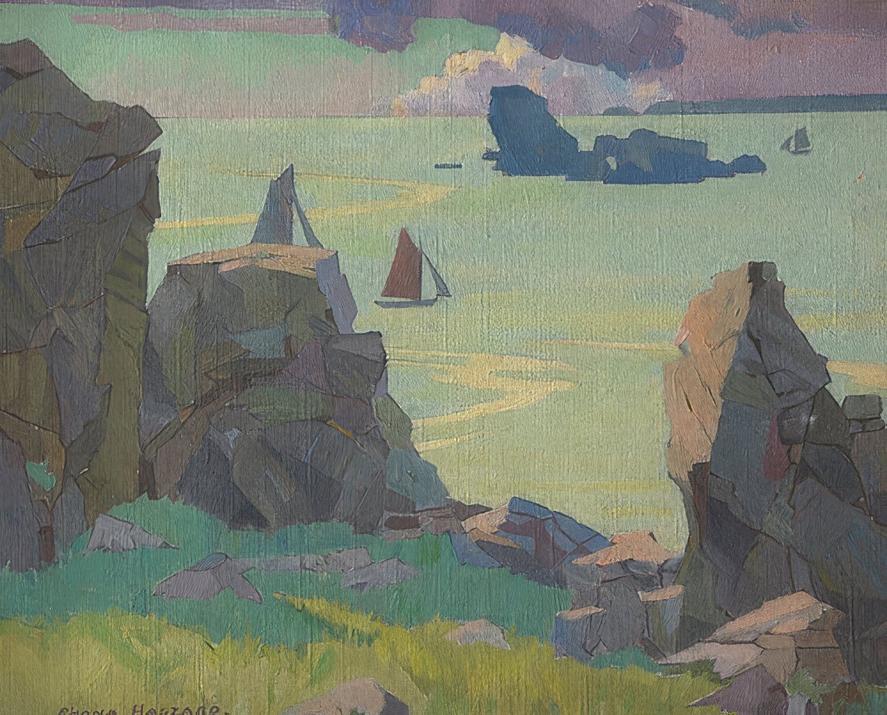Finistère. 1926 av Rhona Haszard