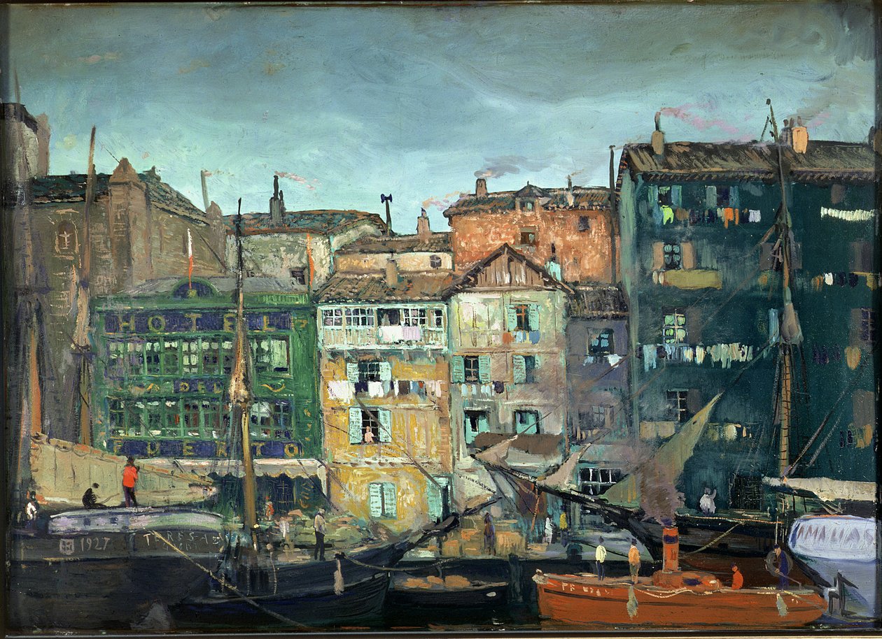 En port av Ricardo Baroja