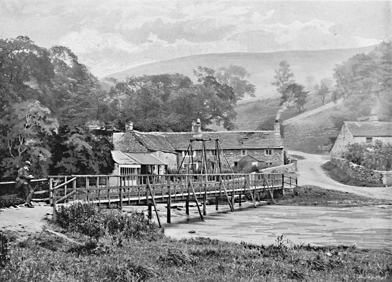 Monsal Dale, c1894 av Richar Keene
