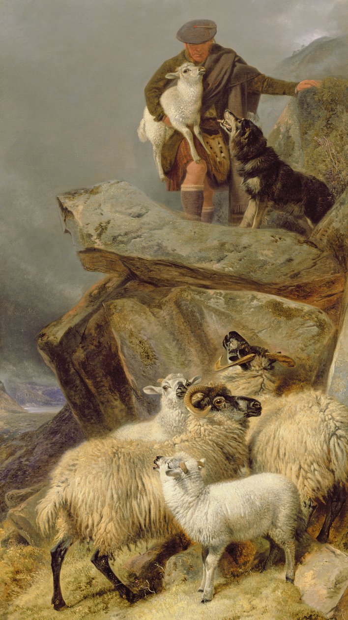 Räddningen, 1883 av Richard Ansdell