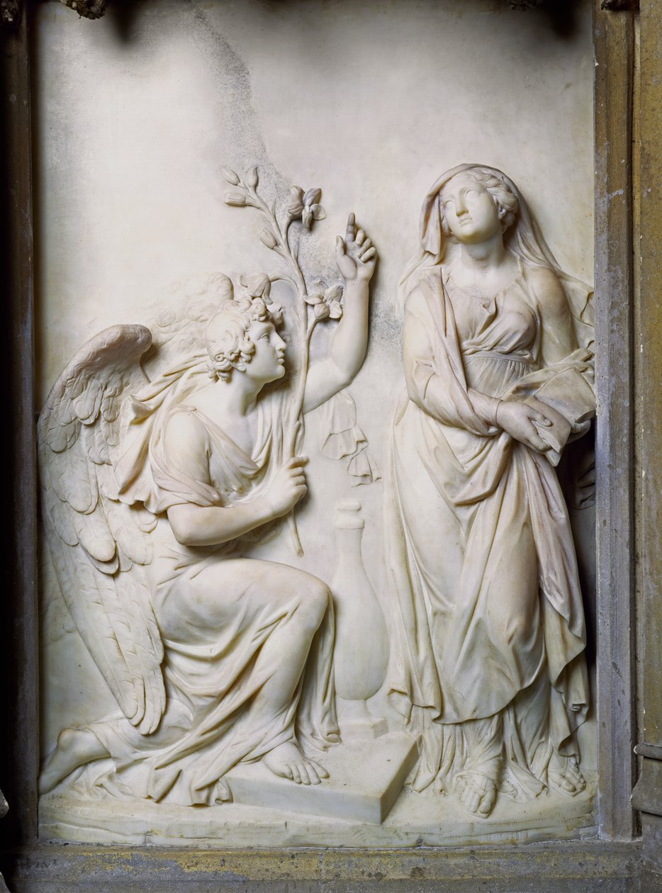 Annunciation (marmor) av Richard Westmacott