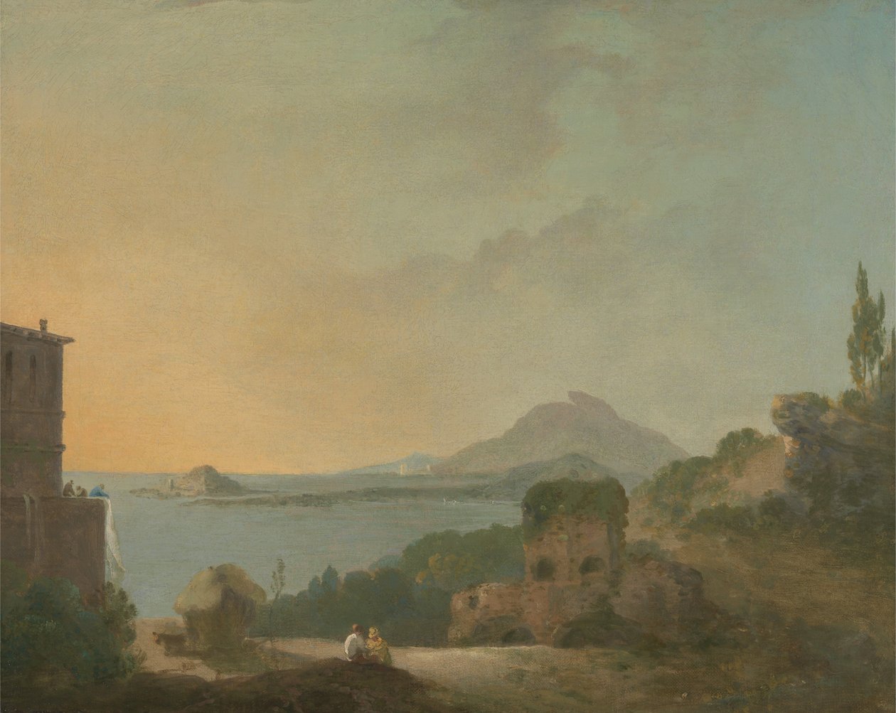 Ciceros Villa and the Gulf of Pozzuoli av Richard Wilson